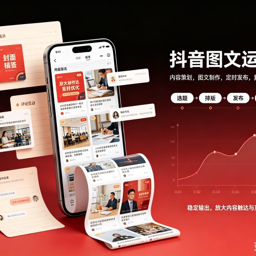 海勃湾抖音图文代运营服务